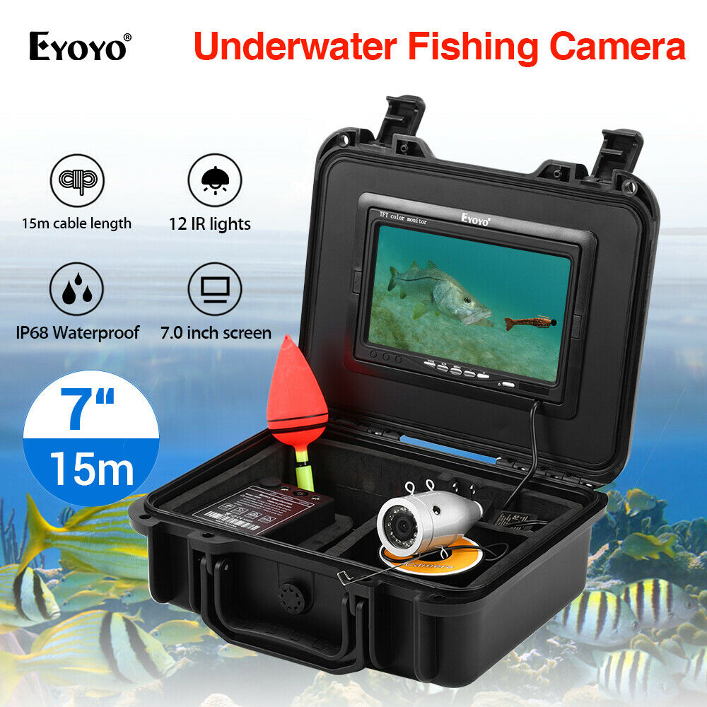 Fish Finder Eyoyo EF07 Fish Finder Kit Monitor Underwater IR